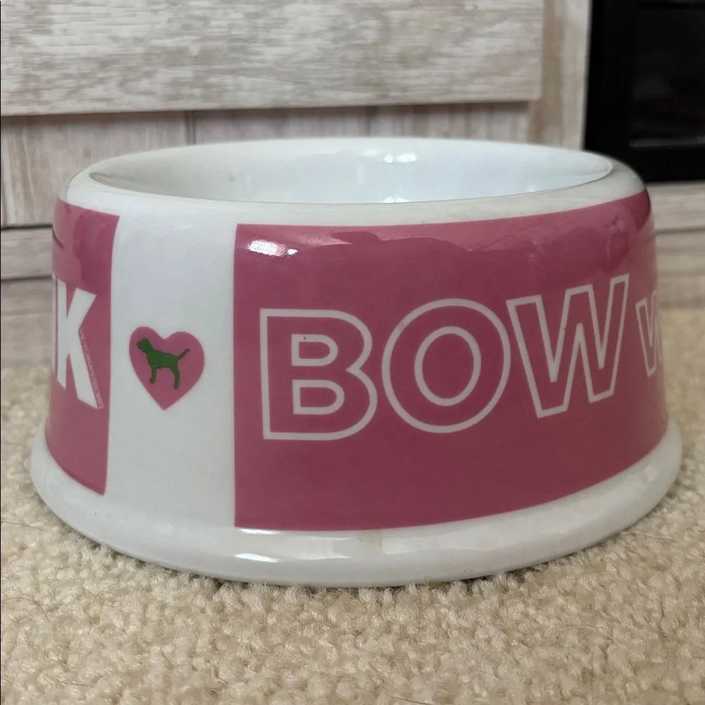 Victoria’s Secret PINK vintage dog bowl